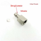 5pcs 1 8npt Pcp Paintball Quick Plug Stainless Steel Air Filling 8mm Conector Us
