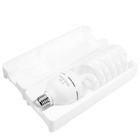 65w Daylight Fluorescent Spiral Light Bulb 6500k 110v White For Studio Lighting