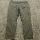 Kuhl Radikl Hiking Pants Mens 40x31 Olive Green Outdoor Work Utility