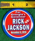 Rick Jackson For Georgia s Governor 2 Campaign Buttons For A Better Georgia 2026