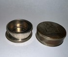 Vintage Travel Collapsable Metal Cup With Car On Lid