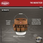 Bucket Boss The Bucketeer Tool Organizer In Brown   pack Of 1   Brown