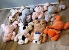 Kids Toys Ty Pillow Pals Lot 8 Pcs   Beanie Babys 