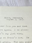1923 Typed Letter   Original Envelope   Elsie Nebraska To Laramie Wyoming     