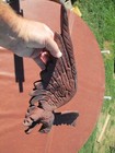 Vintage 26  American Bald Eagle 3d Solid Aluminum Patriotic Wall Plaque     Bsmt