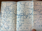 Pennsylvania Railroad Track Chart Central Reg Pittsburgh Div Main Line 1967 