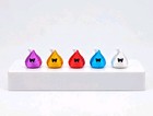 Wigglitz Hershey Kisses 5 Brand New Colors- Pearl  Red Purple  Blue   Gold Shiny