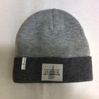 Jim Beam Winter Hat Made In Kentucky Enjoyed In Nh Beam Beanie Warm Knit Gray