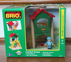 Vintage Brio Control Tower 33676 Wooden Train Play Set With Engineer - New  Read