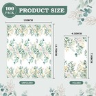 Pexicor 100pcs Floral Paper Napkins Greenery Wild Flower Napkins Paper