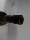 Vintage Unmarked Amber Wine Bottle