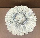 Antique Vtg 14  Rosette Plaster Acanthus Leaf Ceiling Medallion Old 847-26b