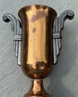 Vtg Dodge Copperloving Cup Horse Show Queen Trophy - 1955 Champaign County  Ill 
