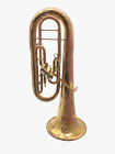 King Musical Instruments 628 Brass 3-valve Euphonium W Case  No Mouthpiece