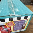 Coca-cola 6 Decorated Glasses  can  Design 16 Oz Nib Indiana Glass Co 