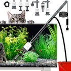 Fish Tank Vacuum Aquarium Gravel Cleaner 30w Strong Suction Electric Cleaner    