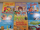 Lot Of 9 Vintage Coloring Books - Barbie  Pooh  Family Affair  Lone Ranger   