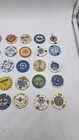 40x Vintage Casino Poker  1 Chips Lot Las Vegas  California  Harrahs 