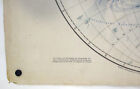 1871 Eastern Hemisphere On Linen Heinrich Kiepert Planiglob Antique Map 24x19