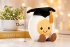 Jellycat Amuseables Boiled Egg Graduation Plush 12cm Soft Toy Stuffed Animal Nwt
