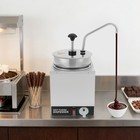 New Nacho Cheese   Hot Fudge Dispenser 4 23qt Capacity Stainless Steel 600w