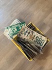 New Hampshire Nh Vermont Vt Repurpose Arts Craft Metal License Plate Lot Of 100