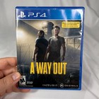 No Game Replacement Case Only  A Way Out  playstation 4 Ps4   no Game Included 