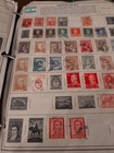 Mammoth And Powerful Worldwide Stamp Collection In Harris 1953 Album  vintage   