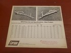 Vintage 1970 Larson Nautical Boating Literature Brochure