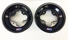 Dwt Black A5 10  3 2 Front Aluminum Rolled Lip Wheels Rims Yfz450 Yfz450r Raptor