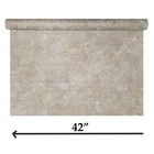 Embossed Taupe Gold Metallic Faux Cracked Plaster Textured Modern Wallpaper Roll