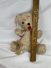 Adorable Vintage A   L Novelty Wind Up Teddy Bear Music Plush Stuff 9  Working