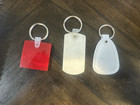 Coca-cola And Diet Sprite Rubber    Diet Coke Plastic Lot Of 3 Key Chains