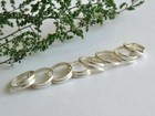 Toe Ring 2 Pc Pair Spiral Coli Plain Helix Knuckle Midi Ring 925 Sterling Silver