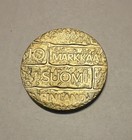 Finland 1972 10 Markkaa Silver Coin Bu Some Toning Km 55