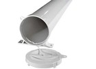 Valterra A04-0155 Ez Hose Carrier 94  White Rv Sewer Hose Storage Tube