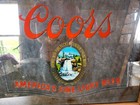 Vintage Coors Banquet Beer Lighted Mirror Wood Framed Sign 25  X 20  1979 Works