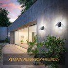 40w Led Wall Pack Light With Dusk To Dawn Photocell  5600lm  5000k Daylight     
