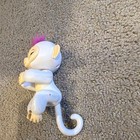 Wowwee Fingerlings Baby Monkey Interactive Battery Operated Toy White pink