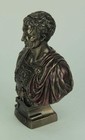 Julius Caesar Bust Cold Cast Bronze Finish Beautifully Designed Figurine