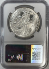 1953 Panama Silver 1 Balboa Republic 50th Anniversary Ngc Ms63 - Low Mintage 