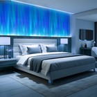 Rgbw Ocean Wave Wall Lights Background Projector Lamp Led Floor Lamp Night Light