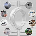25 Ft 3 8  White Lldpe Tubing For Ro Or Refrigerator Ice Maker Nsf Certified