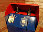 Vintage U s  Post Office Stamp Vending Machine Postage Dispenser Quarter S67