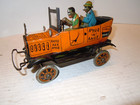 Marx Amos N Andy 1930 Fresh Air Taxi Tin Litho Wind-up Jalopy Car In Box   Works
