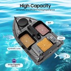 600m Remote Control Bait Boat Fish Finder Gps Fishing Bait Boat W  Night Light