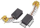 Motor Carbon Brushes 13mm X 9mm X 6mm -pack Of 20
