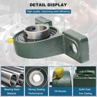 2 Pack  5 8  Capacity Pillow Block Bearing   Uc202-10