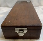 Lifetime Antique Baumanometer Blood Pressure Machine Kit Wooden Box Box Only