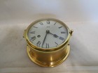 Vintage Schatz Royal Mariner Brass Nautical Ship Clock 8 Day Germany  Working